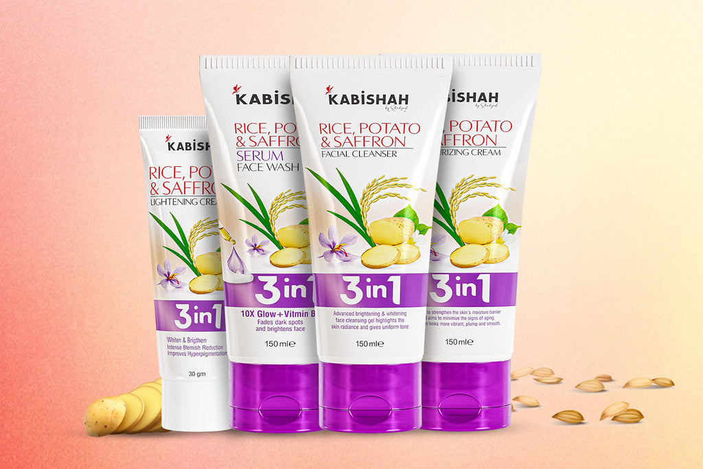 Rice, Potato & Saffron Skincare