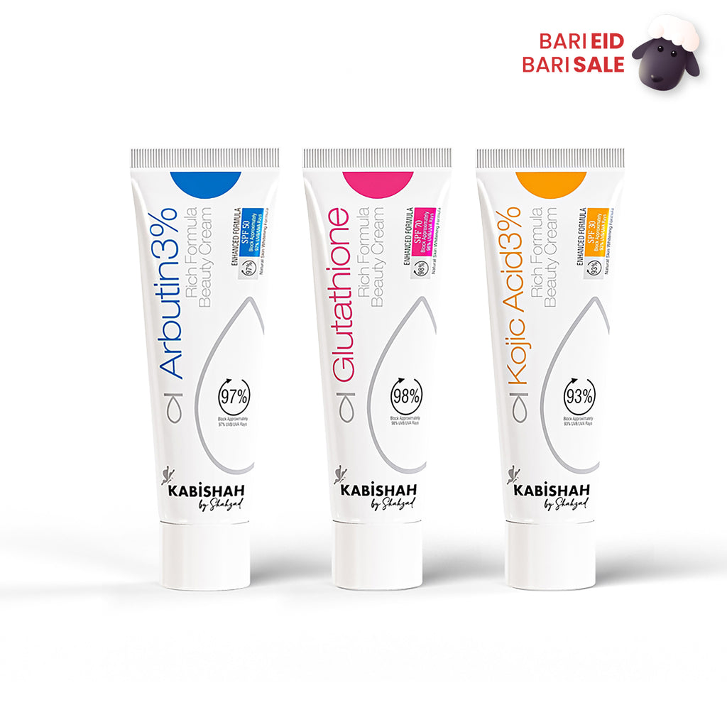 3X Brightening Formula – Skin Glow & Dark Spot Care – Kabishah