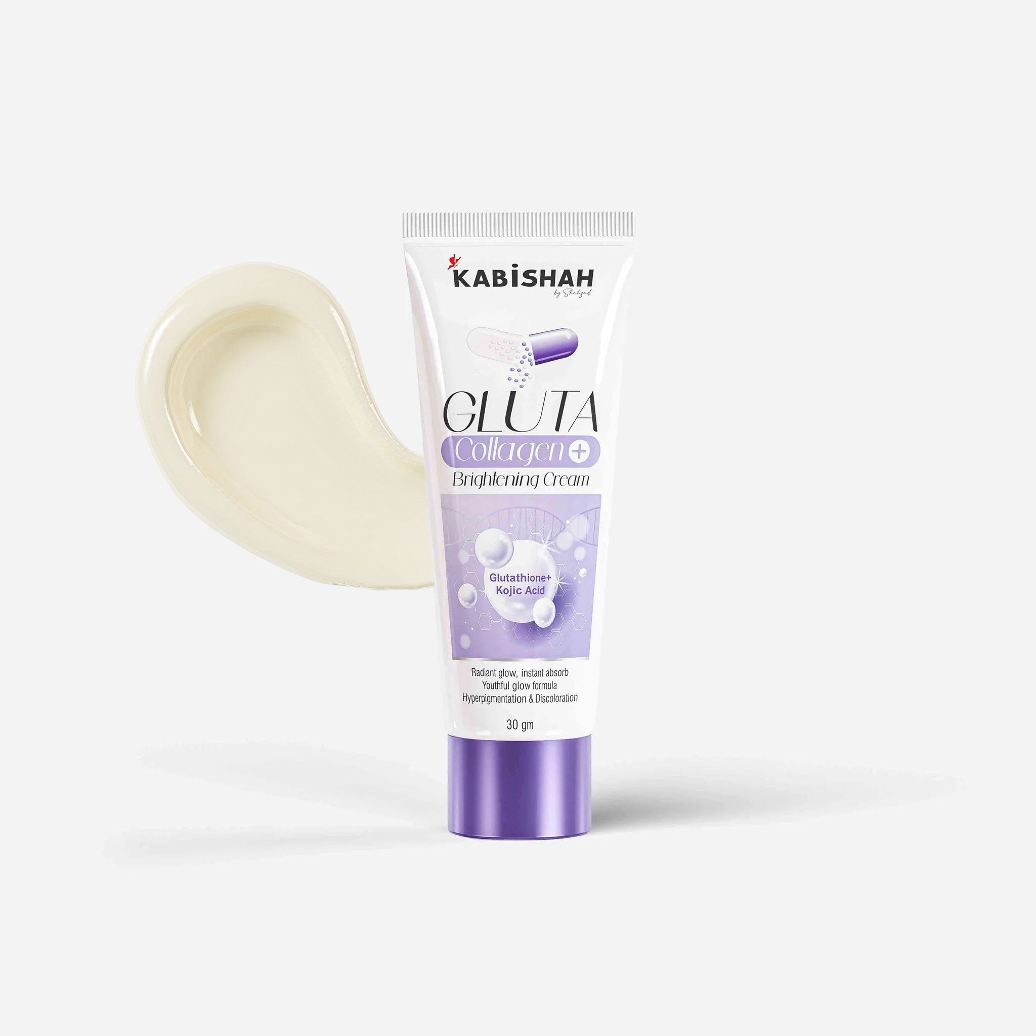 Gluta Collagen Cream | Brighten, Hydrate & Reduce Fine Lines Kabishah Gluta Collagen Cream | Brighten, Hydrate & Reduce Fine Lines Kabishah