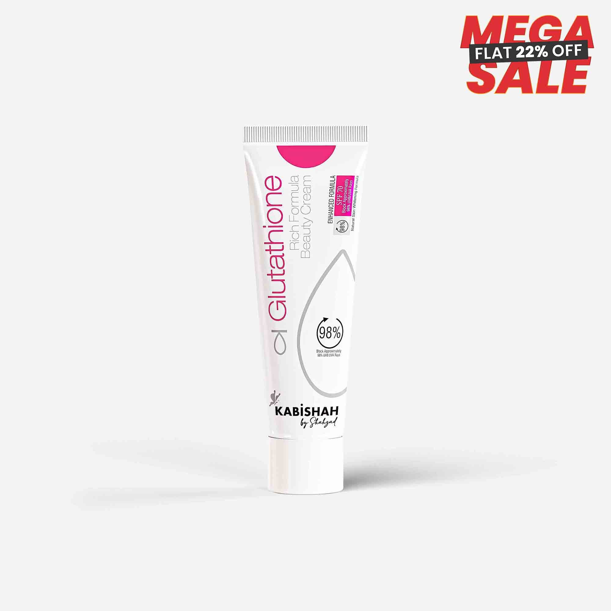 glutathione cream pakistan Jhalak Beauty is made for everyday use to help support a brighter, more even-looking complexion without harsh or instant whitening. Enriched with glutathione and moisturizing agents, it helps Steroid Free Brightening Cream Pakistan